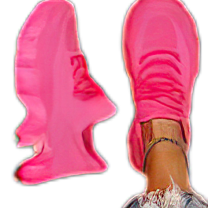 S Summer Lace-up Hot Pink